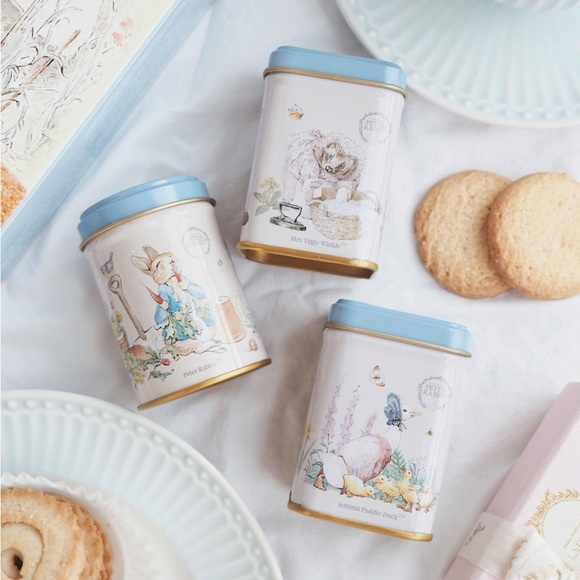 NIB Peter Rabbit Mini Tea Tins - Picture 2 of 13